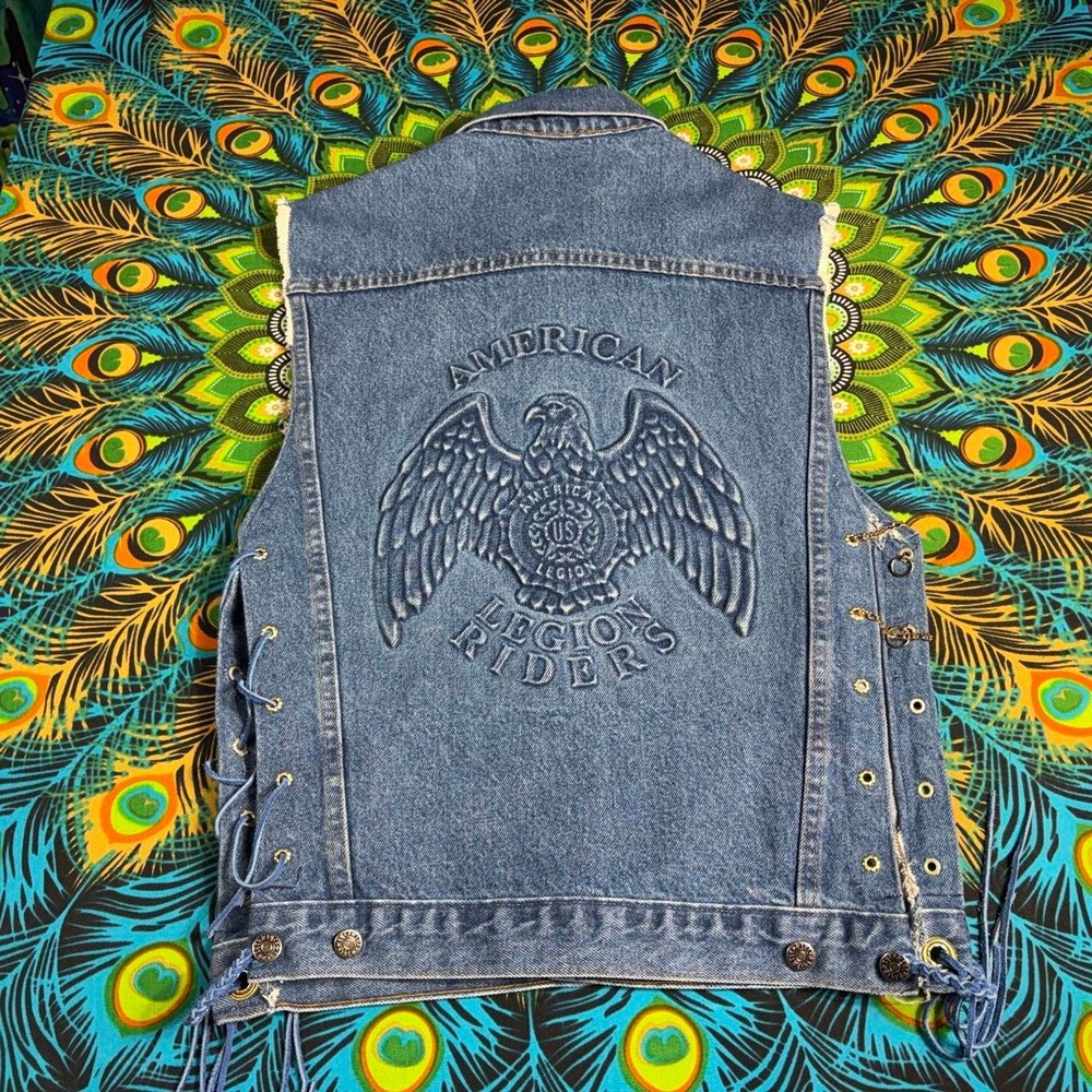 Vintage 90s TYCA Denim Vest